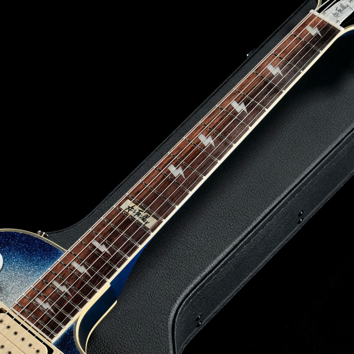 [SN I00010046] USED EPIPHONE / Ace Frehley Les Paul Silver Flake / Blue Burst 2000 [05]