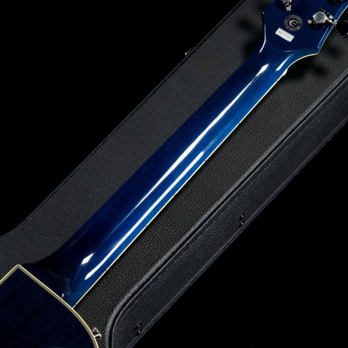 [SN I00010046] USED EPIPHONE / Ace Frehley Les Paul Silver Flake / Blue Burst 2000 [05]