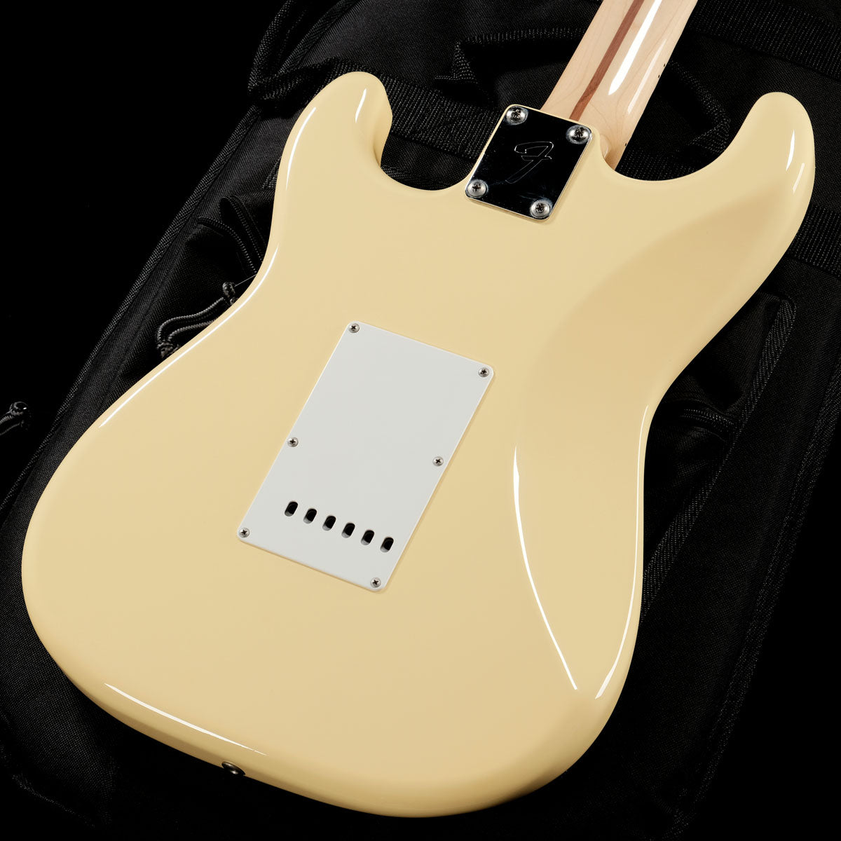 [SN JD15017463] USED Fender / ST-YJM / Yngwie Malmsteen Stratocaster Yellow White [05]