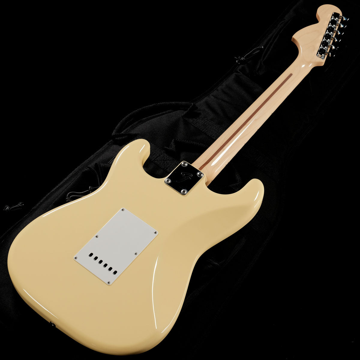 [SN JD15017463] USED Fender / ST-YJM / Yngwie Malmsteen Stratocaster Yellow White [05]