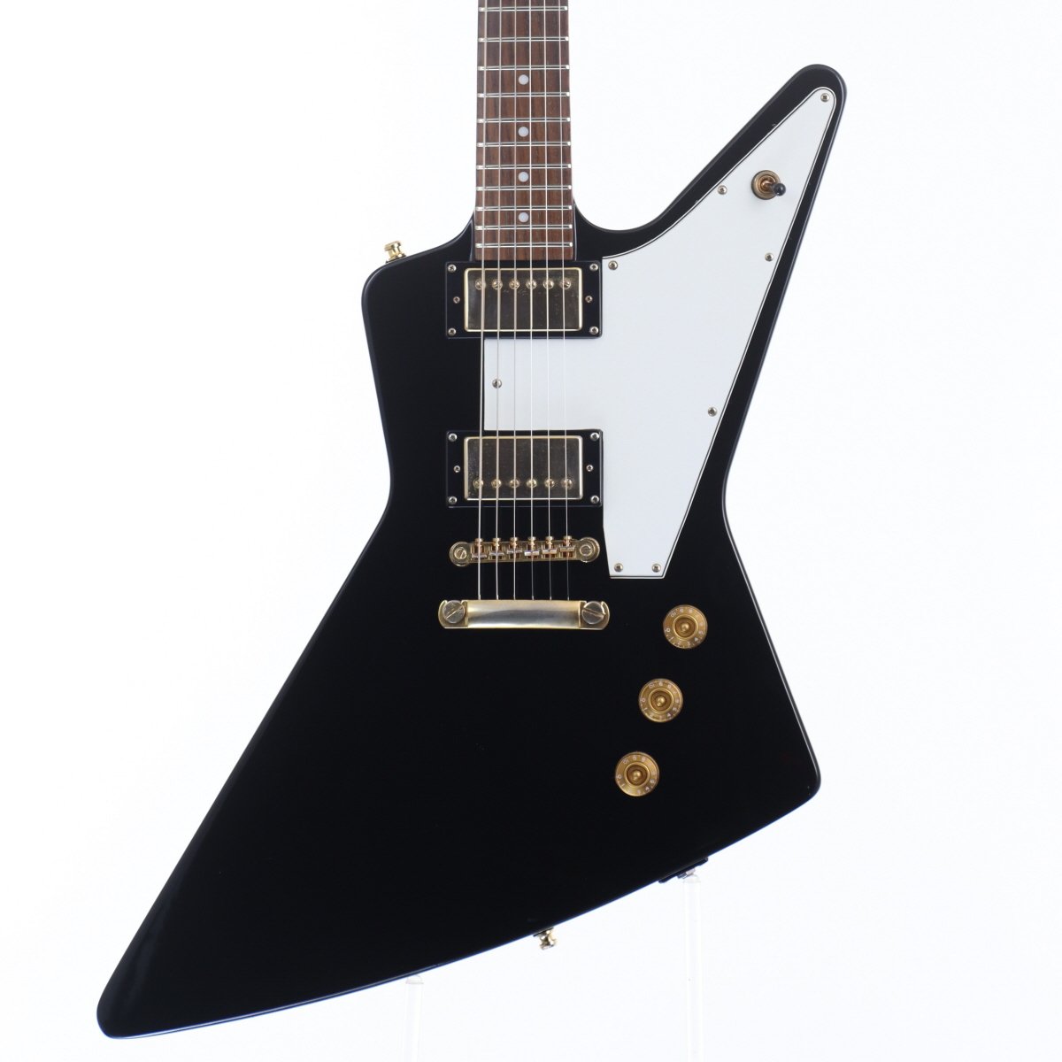 [SN 1006200259] USED Epiphone / 1958 Korina Explorer Ebony [12]