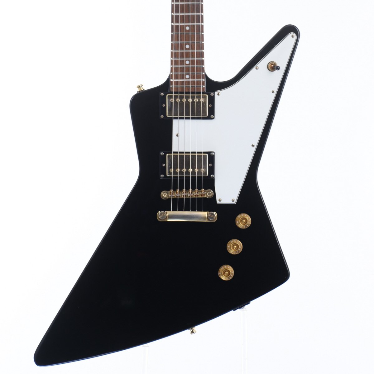 [SN 1006200259] USED Epiphone / 1958 Korina Explorer Ebony [12]