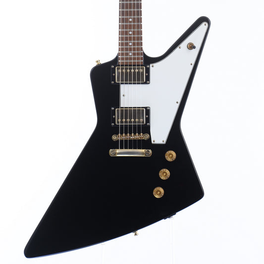 [SN 1006200259] USED Epiphone / 1958 Korina Explorer Ebony [12]