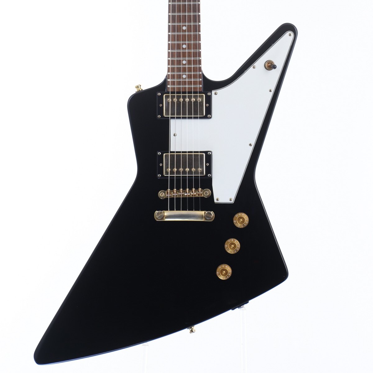 [SN 1006200259] USED Epiphone / 1958 Korina Explorer Ebony [12]