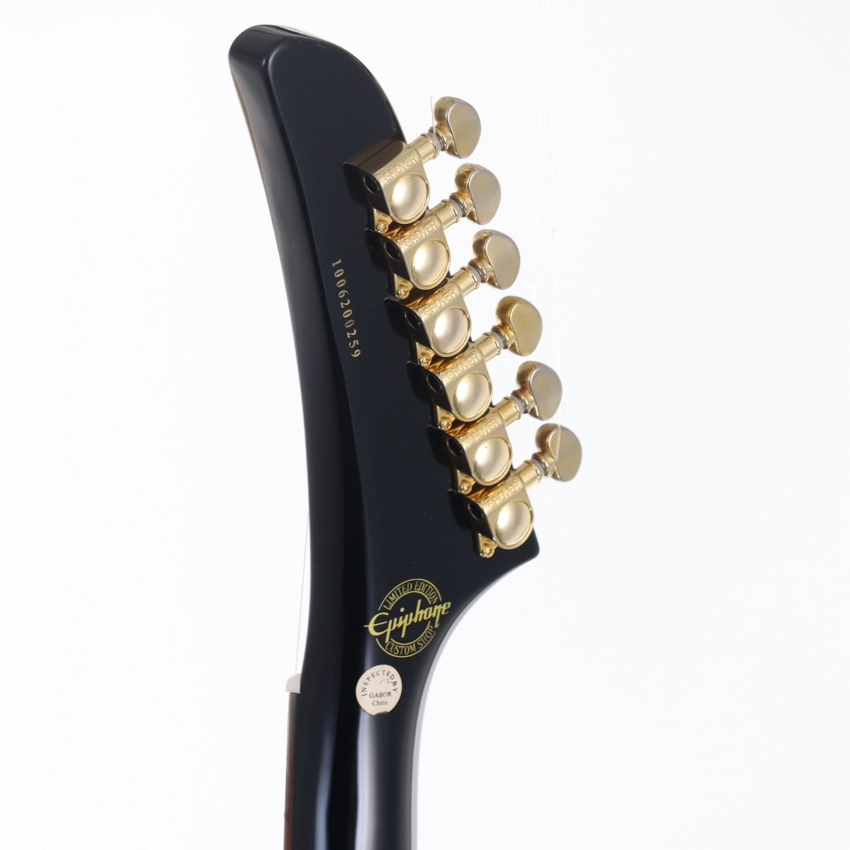 [SN 1006200259] USED Epiphone / 1958 Korina Explorer Ebony [12]
