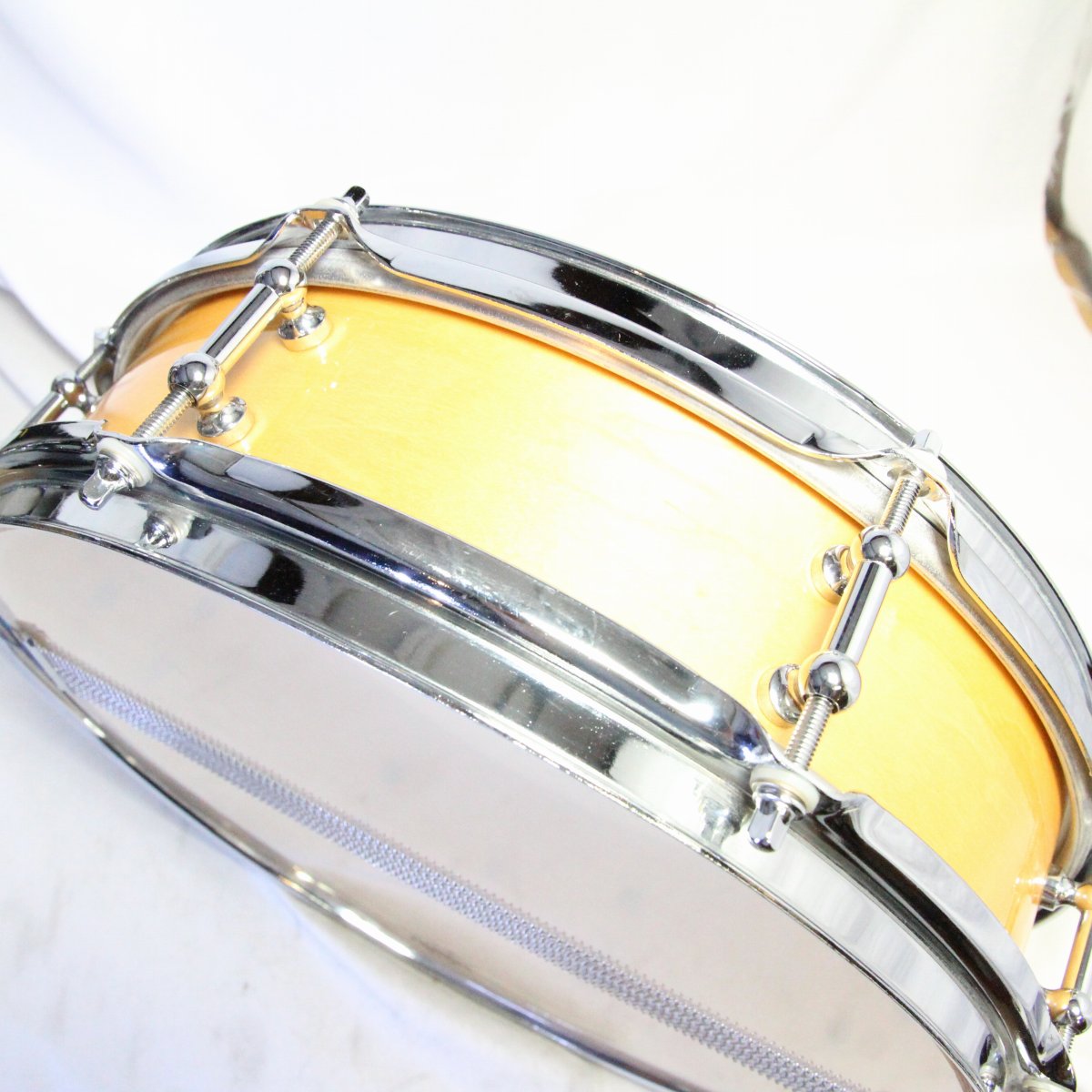 USED JOE MONTINERI / 10ply Maple 14x4 Joe Montineri Maple Snare [08]
