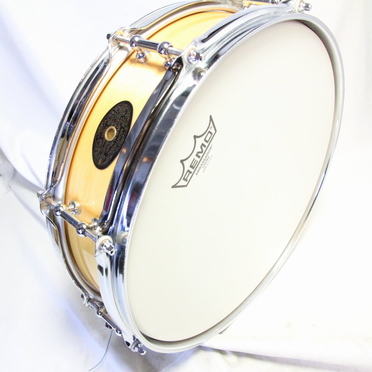 USED JOE MONTINERI / 10ply Maple 14x4 Joe Montineri Maple Snare [08]