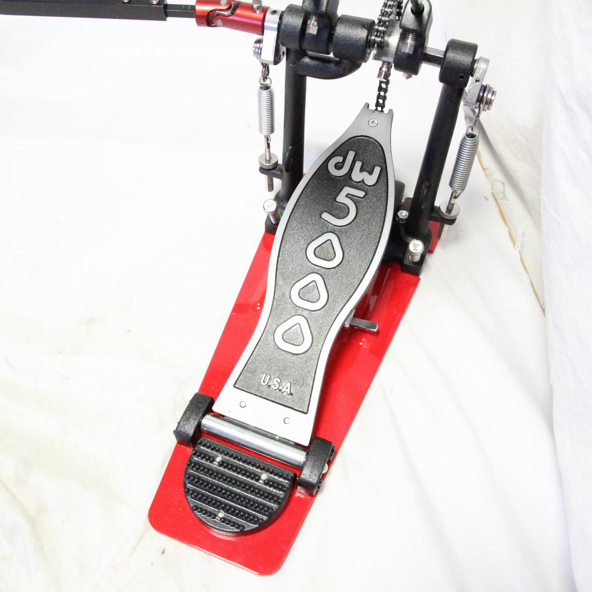 USED DW / 90s DW-5002AH Twin pedal with soft case [08]