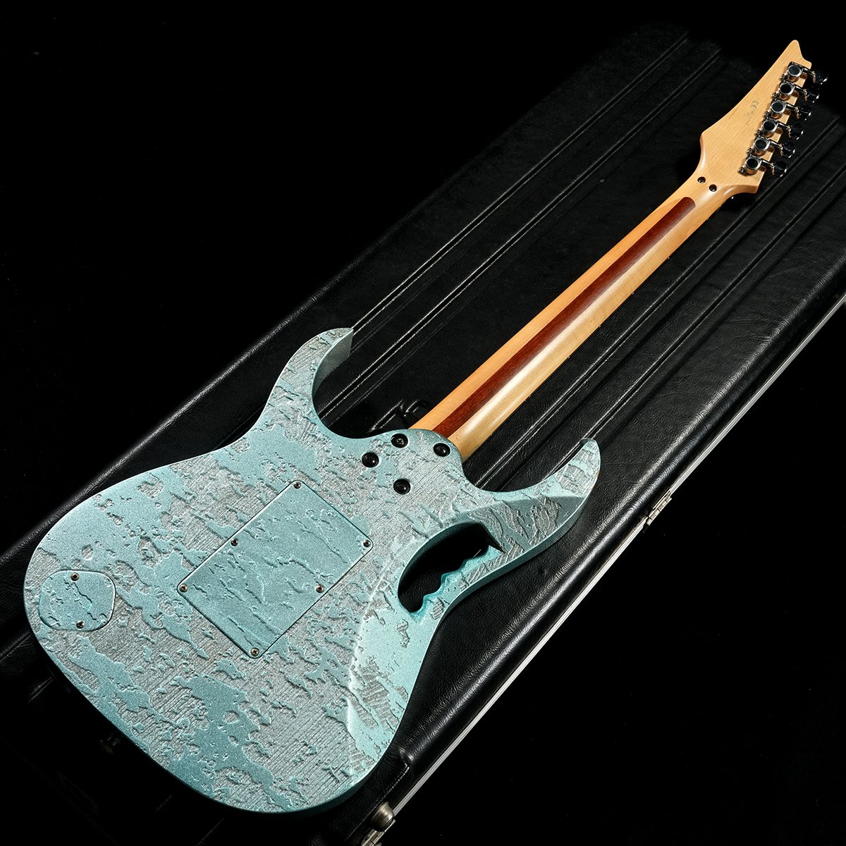[SN F98057522] USED IBANEZ / JEM90 HAM Blue-green metallic texture [05]
