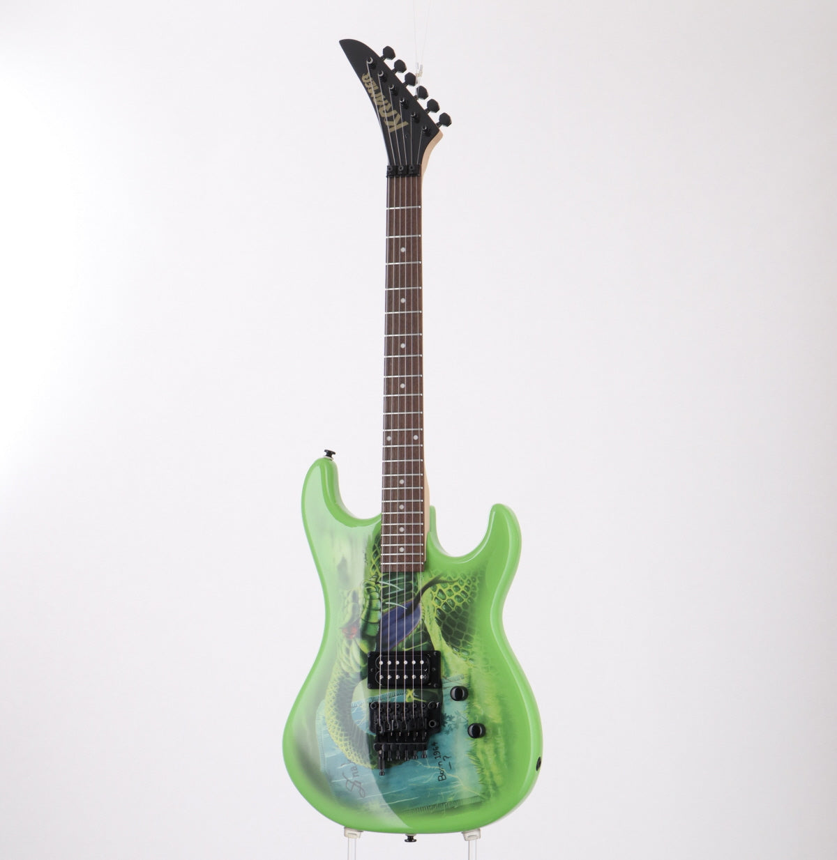 [SN 22072901491] USED KRAMER / Snake Sabo Baretta Snake Green [made in 2022/3.86kg] Kramer Electric Guitar Dave Snake Sabo [08]