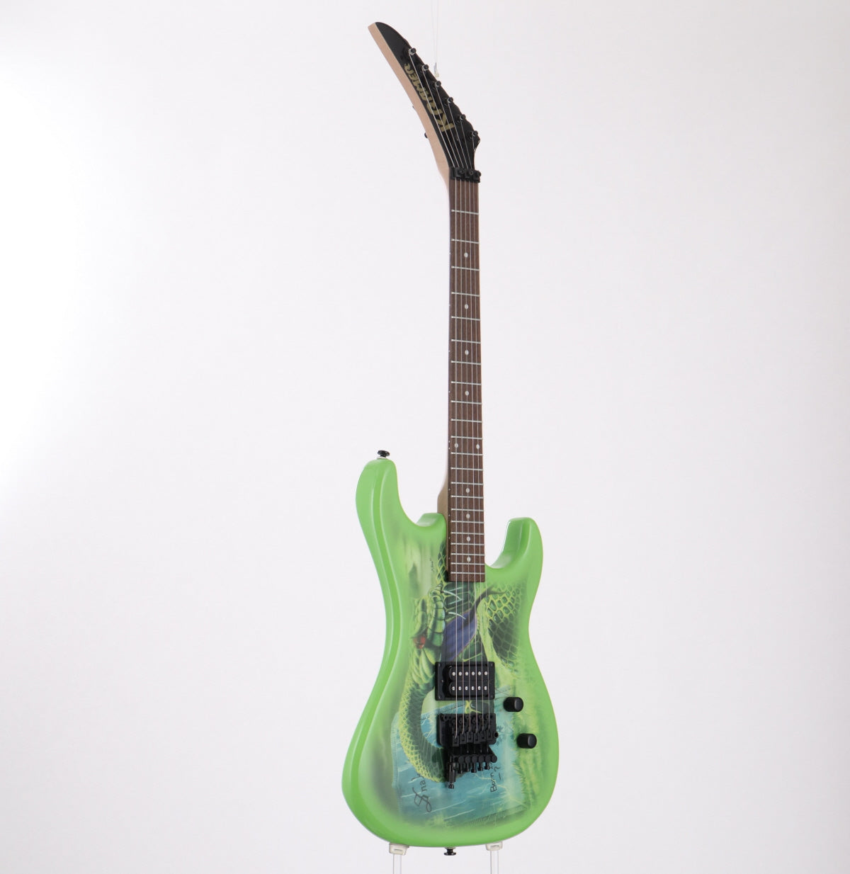 [SN 22072901491] USED KRAMER / Snake Sabo Baretta Snake Green [made in 2022/3.86kg] Kramer Electric Guitar Dave Snake Sabo [08]