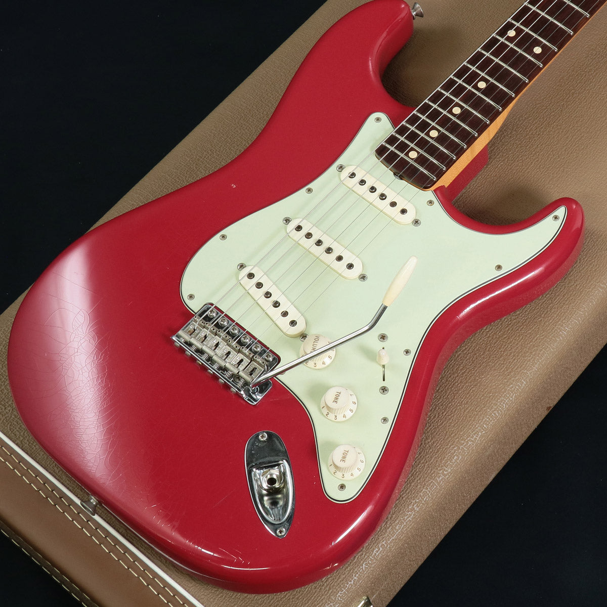 [SN R73729] USED Fender Custom Shop / Team Built 1960 Stratocaster CC Dakota Red [3.50kg / 2013] Fender Custom Shop [08]