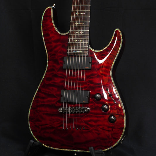 [SN W12040106] USED Schecter / Hellraiser C-7 Black Cherry [04]