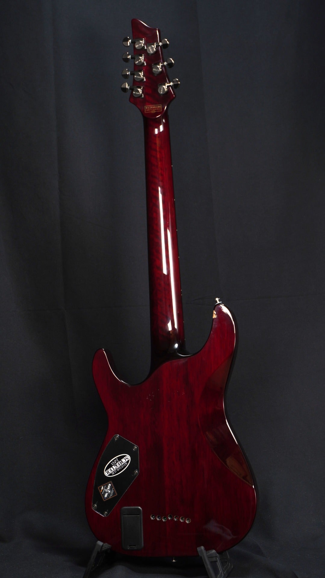 [SN W12040106] USED Schecter / Hellraiser C-7 Black Cherry [04]