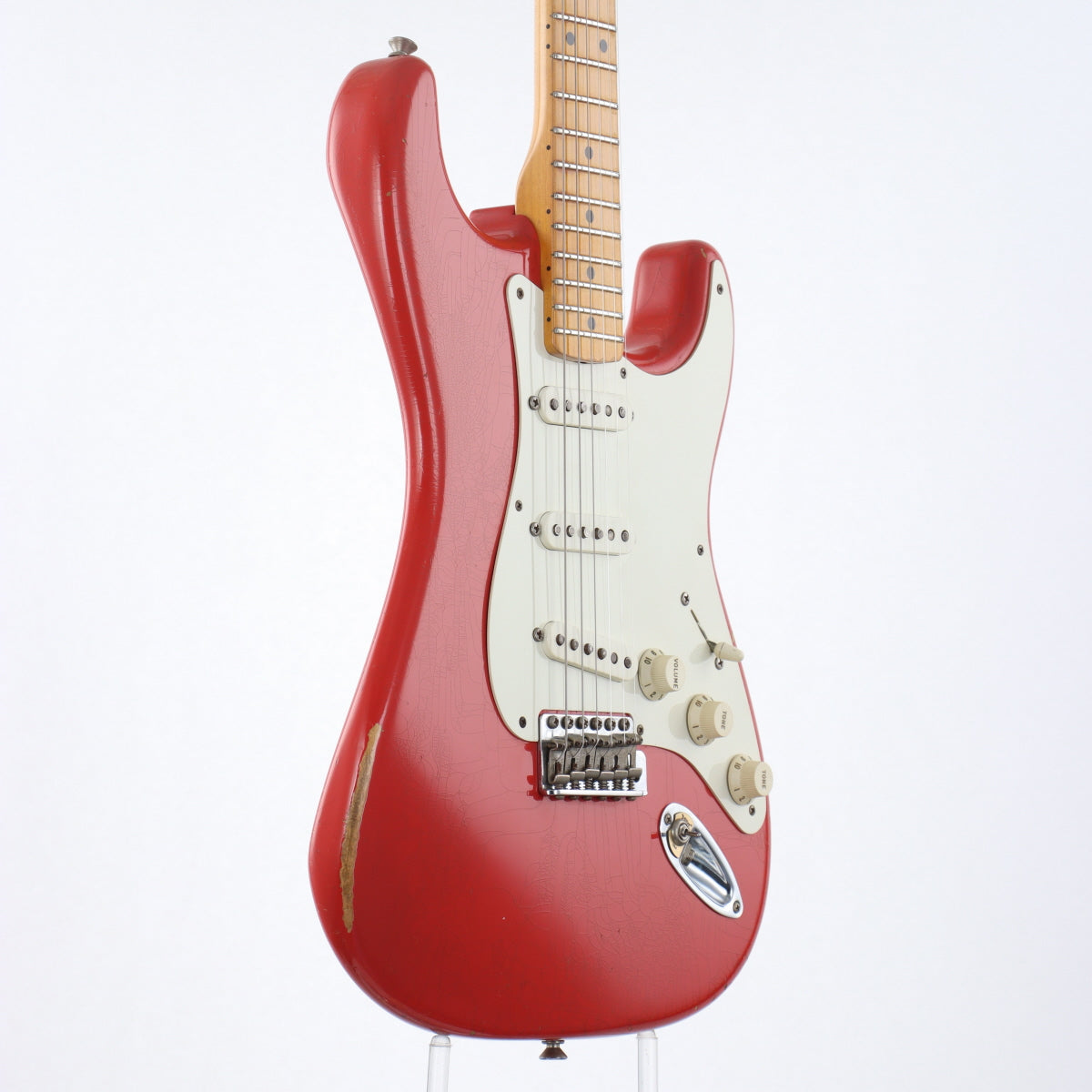 [SN R68705] USED Fender Custom Shop / 1956 Stratocaster Relic Fiesta Red [12]