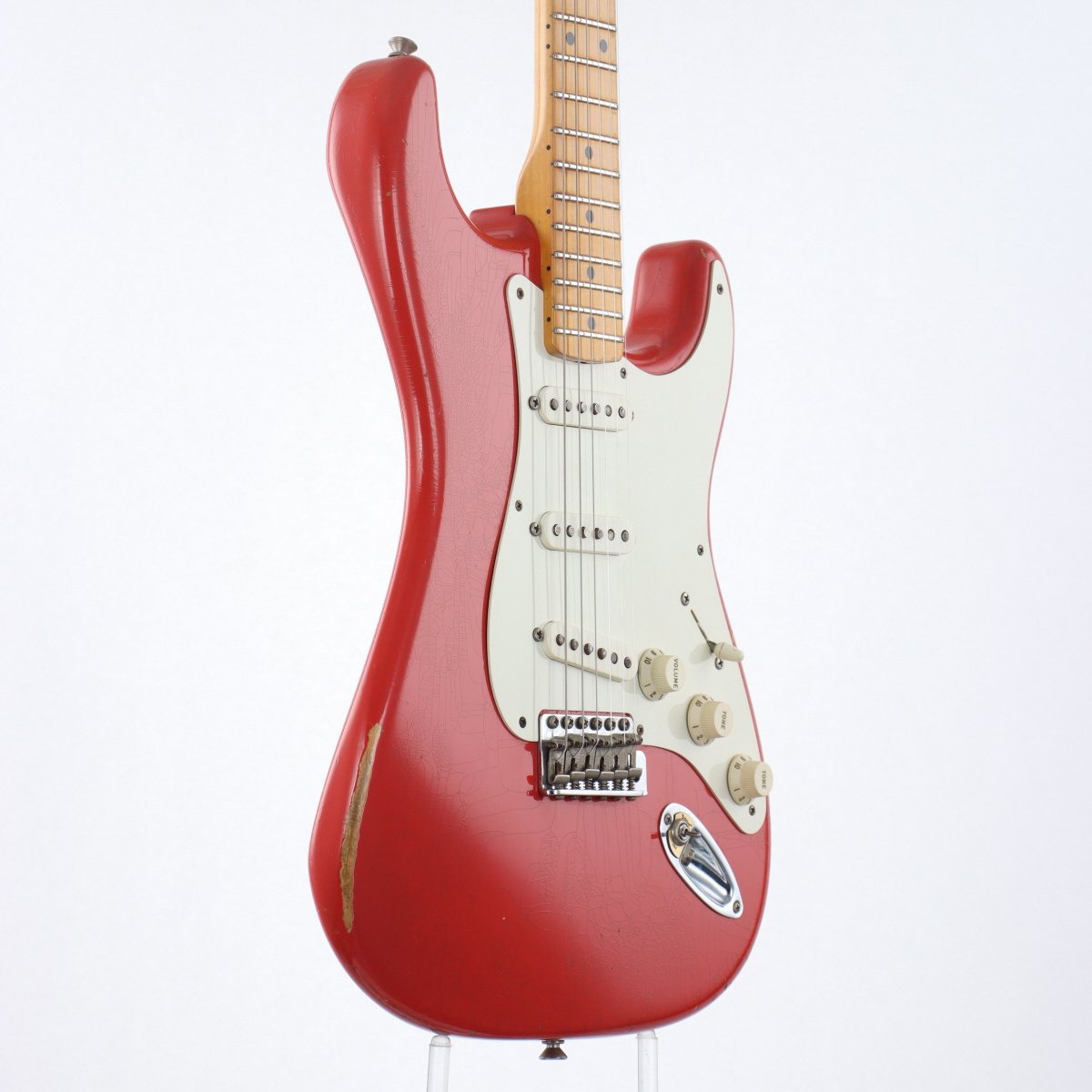[SN R68705] USED Fender Custom Shop / 1956 Stratocaster Relic Fiesta Red [12]