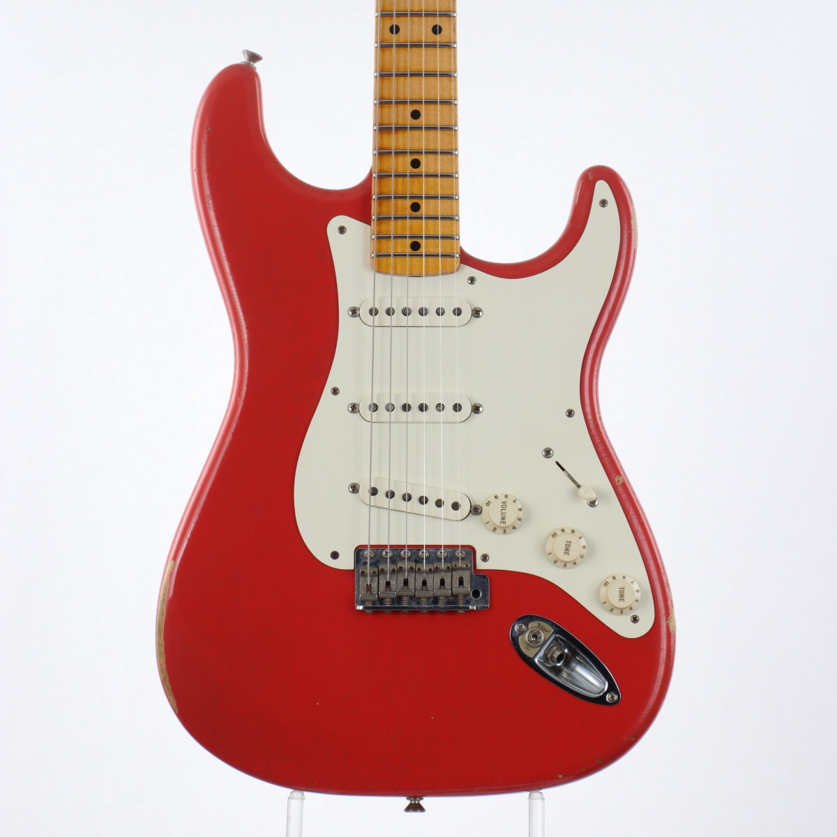 [SN R68705] USED Fender Custom Shop / 1956 Stratocaster Relic Fiesta Red [12]