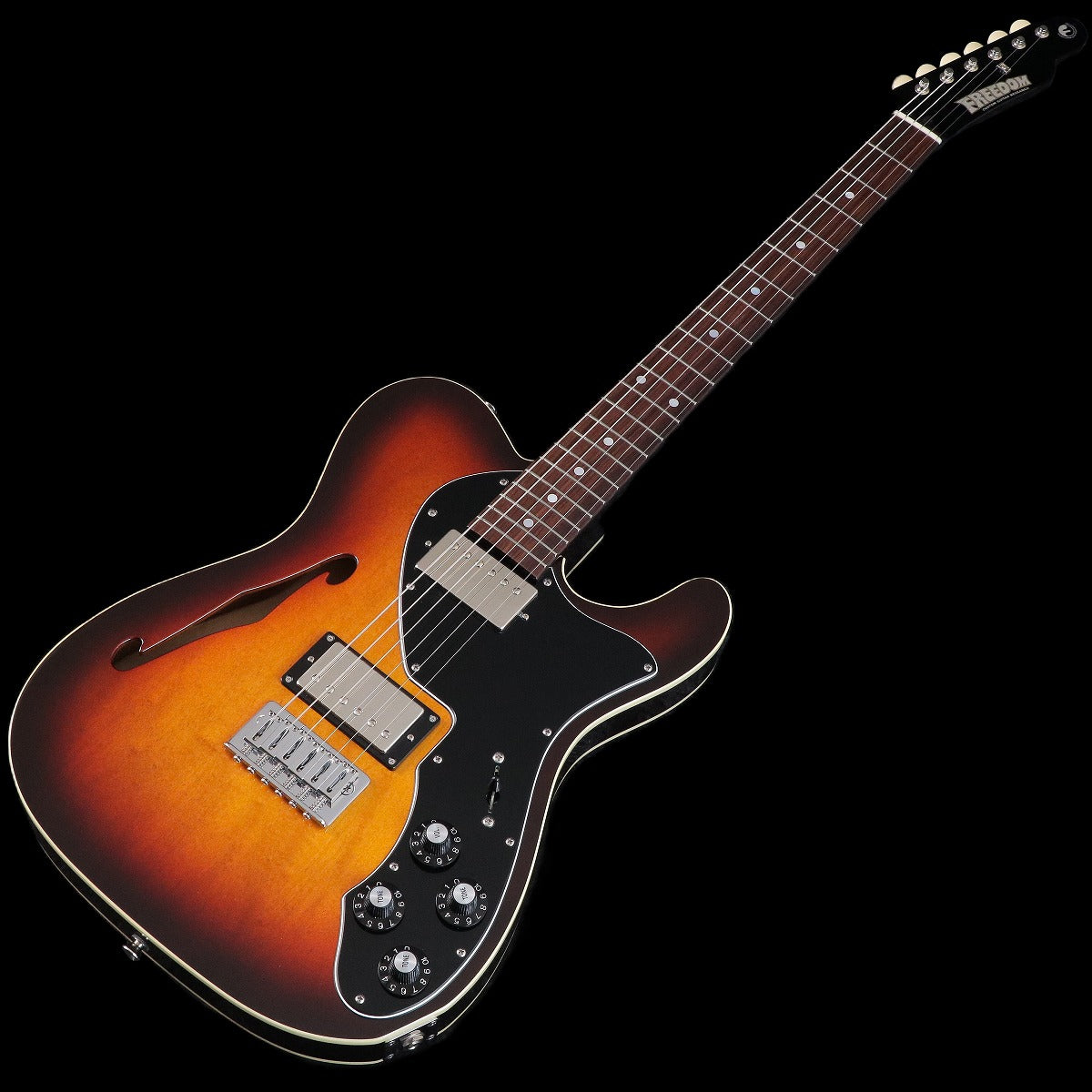 [SN 23014149] USED Freedom Custom Guitar Research / O.S. Green Pepper Semi Hollow Plywood [03]