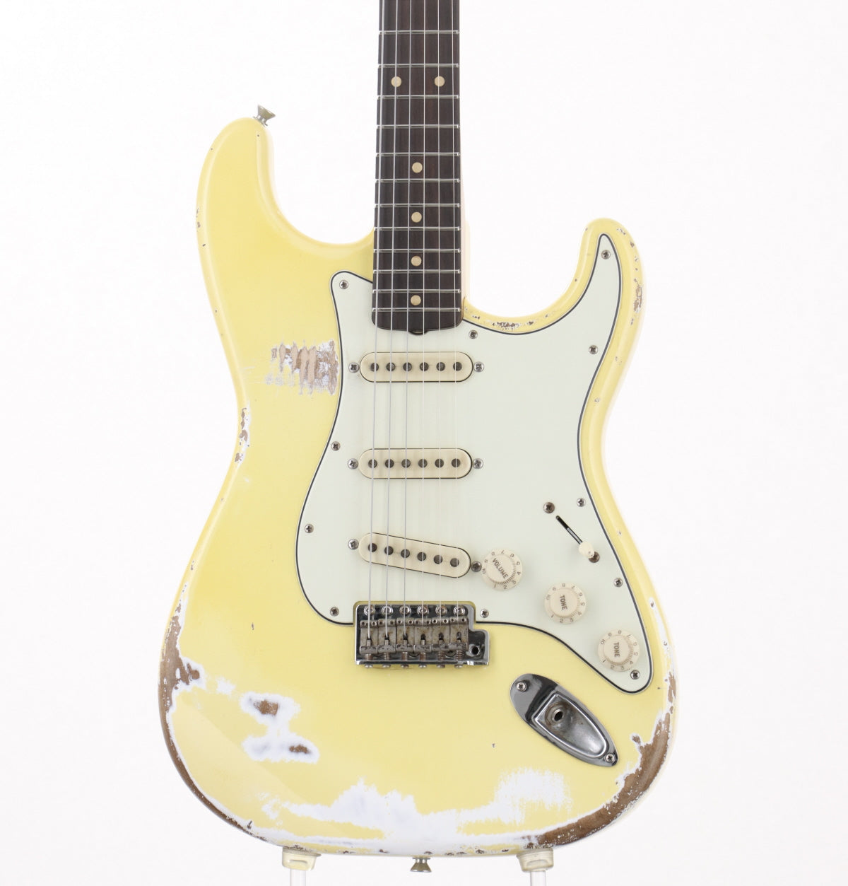 [SN 62074] USED REBELRELIC / 63 SSeries Olympic White Gone Yellow [03]