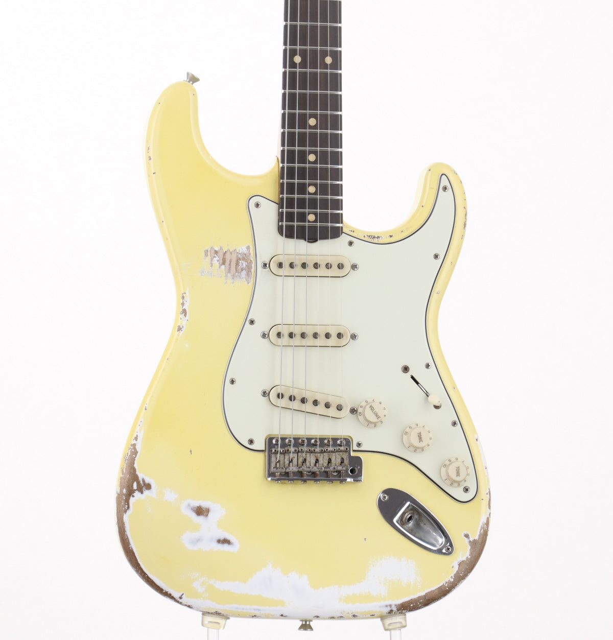 [SN 62074] USED REBELRELIC / 63 SSeries Olympic White Gone Yellow [03]