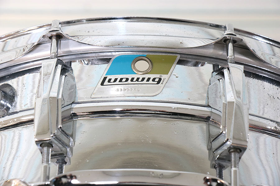 [SN 1183250] USED LUDWIG / 70s NO.400 Metal Snare Drum [10]