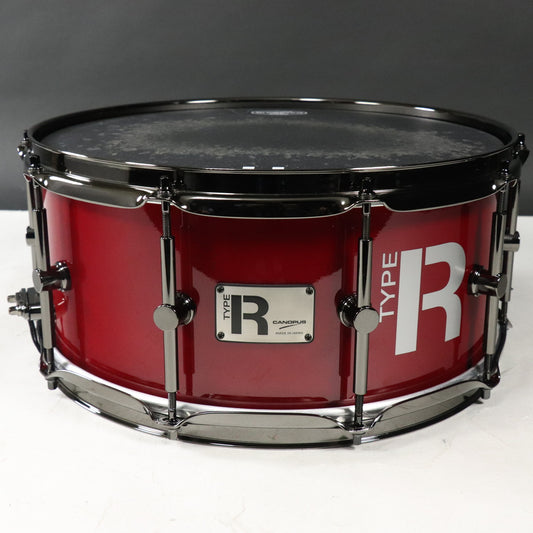 USED CANOPUS / MTR-1465 Cherry Metallic 14x6.5 Type-R [11]