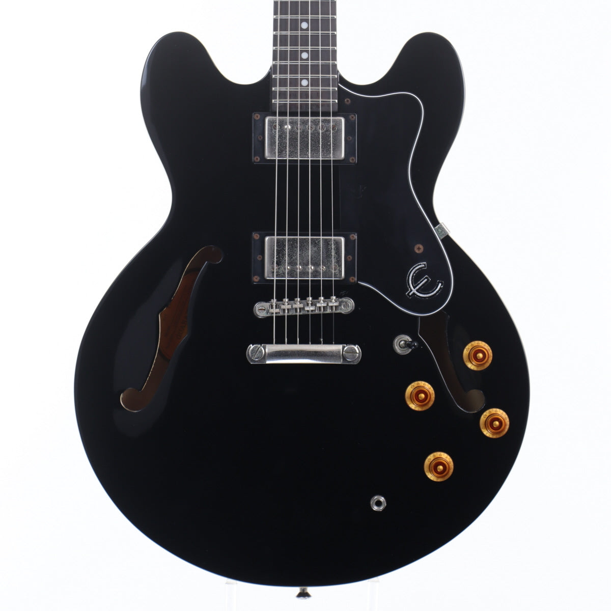 [SN 1609204069] USED Epiphone / Dot Ebony [12]