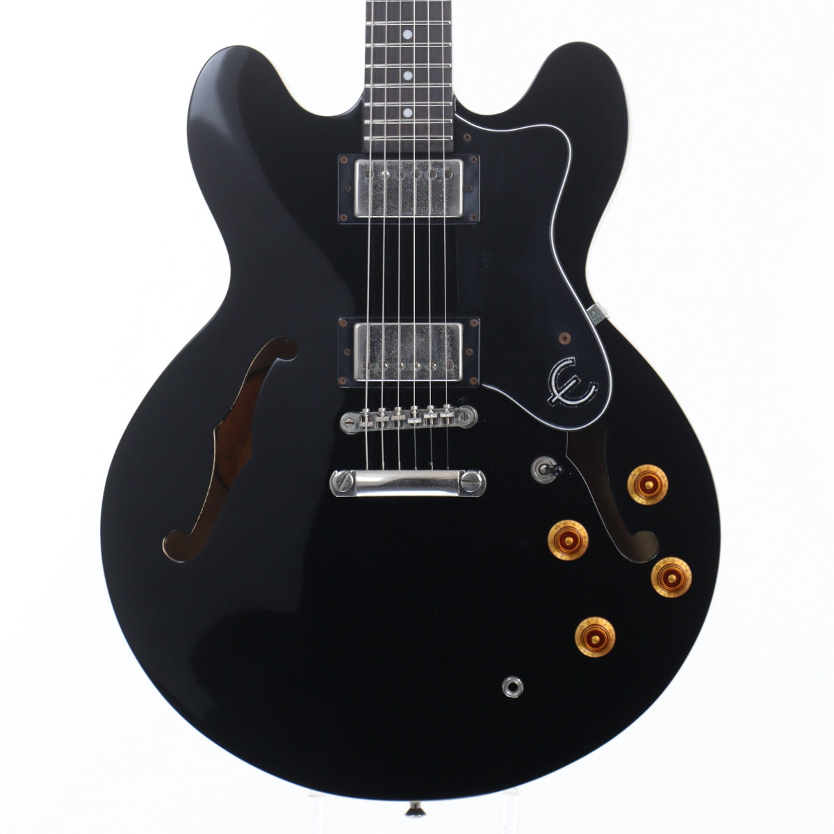 [SN 1609204069] USED Epiphone / Dot Ebony [12]