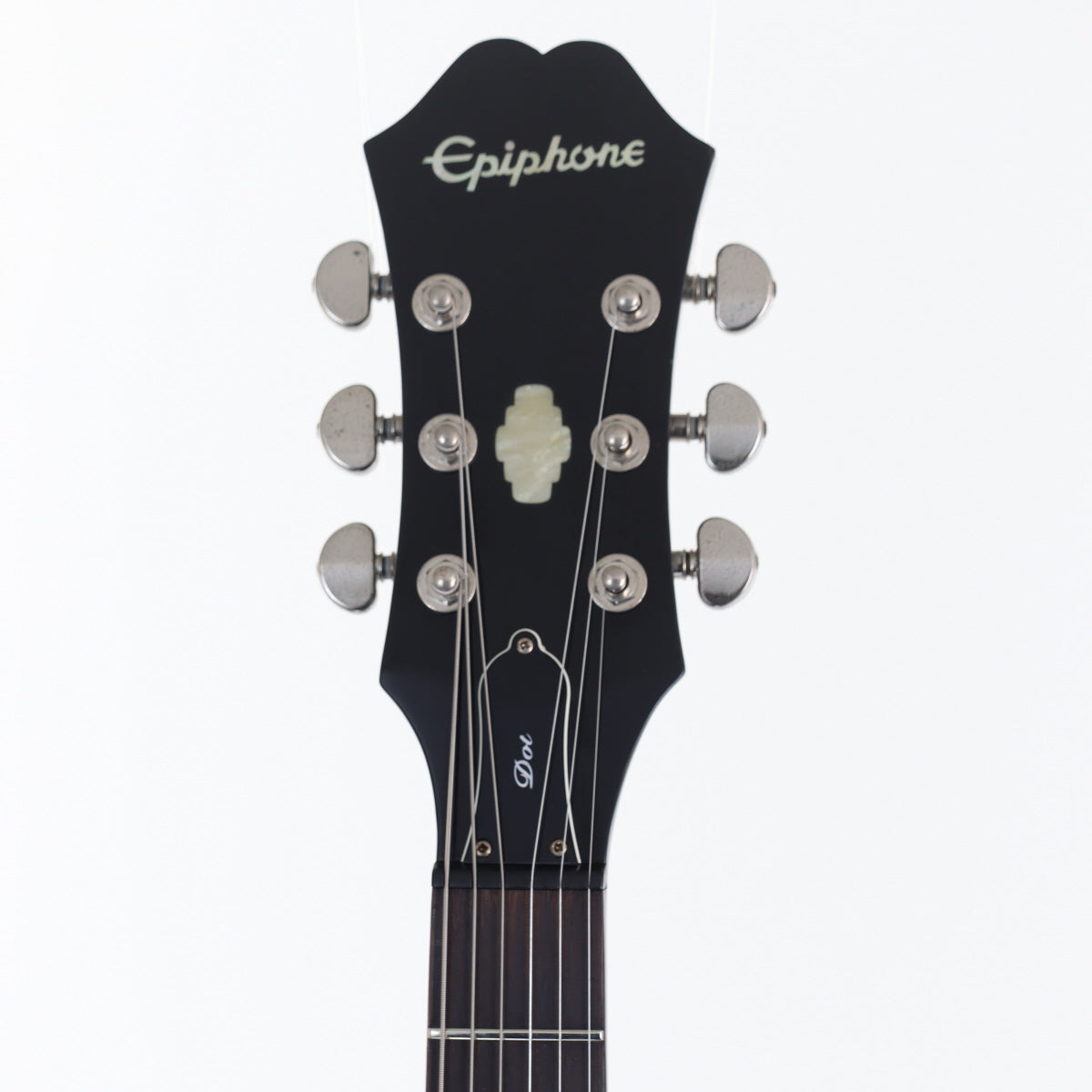 [SN 1609204069] USED Epiphone / Dot Ebony [12]
