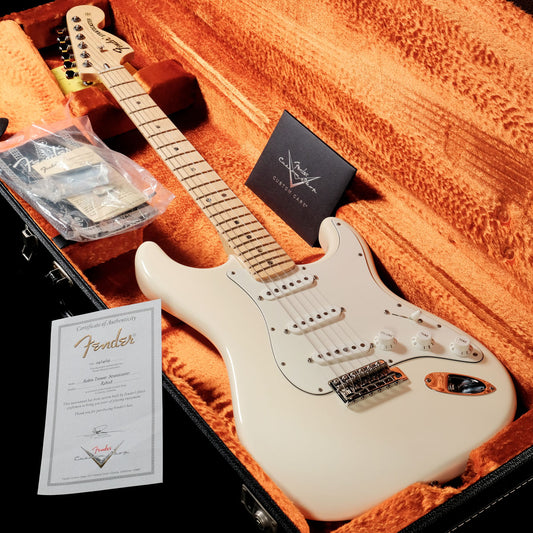 [SN R38228] USED Fender Custom Shop / Robin Trower Stratocsater Arctic White 2009 [05]