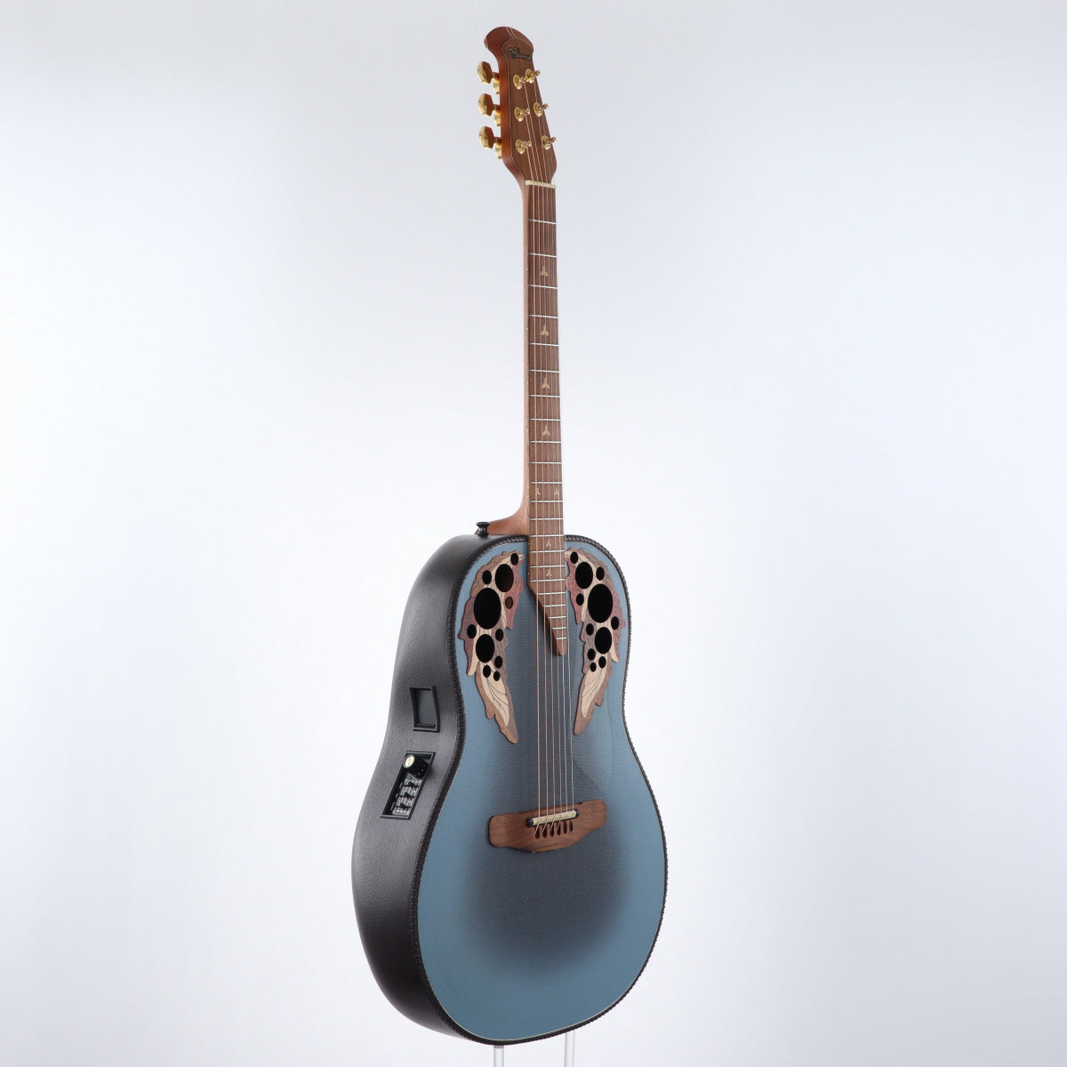 [SN 9169-87] USED Ovation / Adamas II 1681-8 Deep Bowl Non Cutaway Reverse Blue Burst [20]