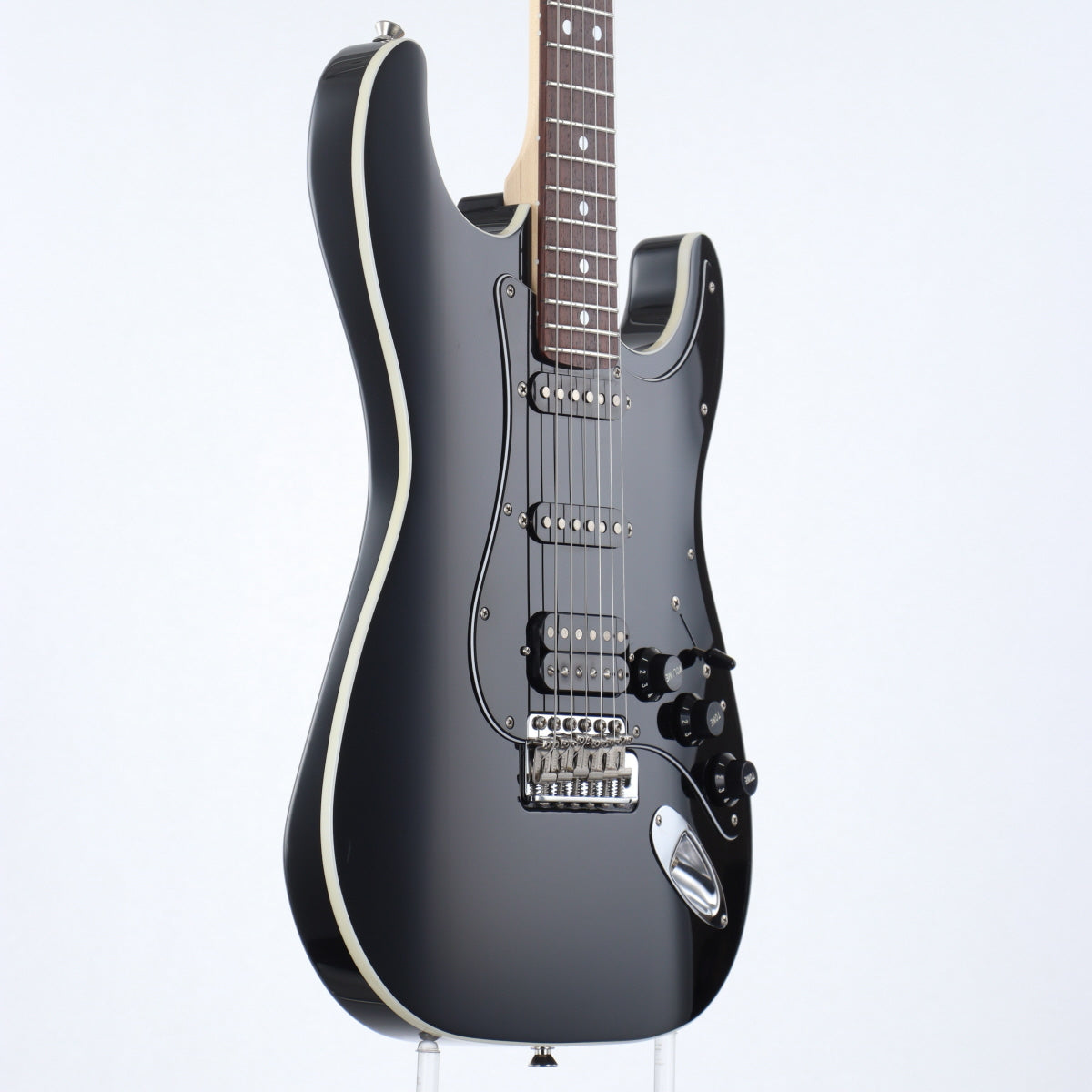 [SN JD17008140] USED Fender Fender / Japan Exclusive Aerodyne Stratocaster Medium Scale SSH Black [20]