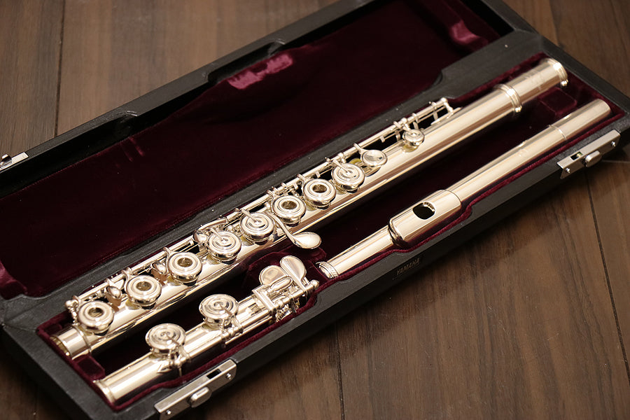 [SN 6699] USED YAMAHA / Yamaha YFL-781 All silver flute [10]