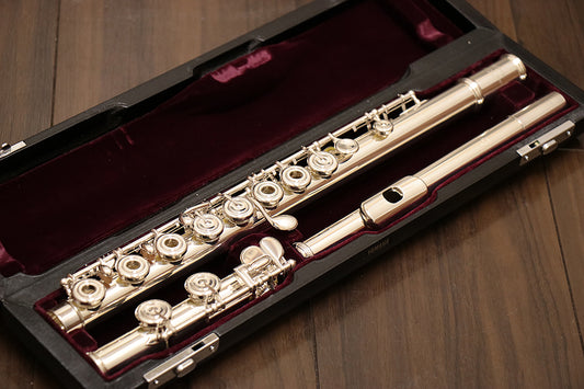 [SN 6699] USED YAMAHA / Yamaha YFL-781 All silver flute [10]