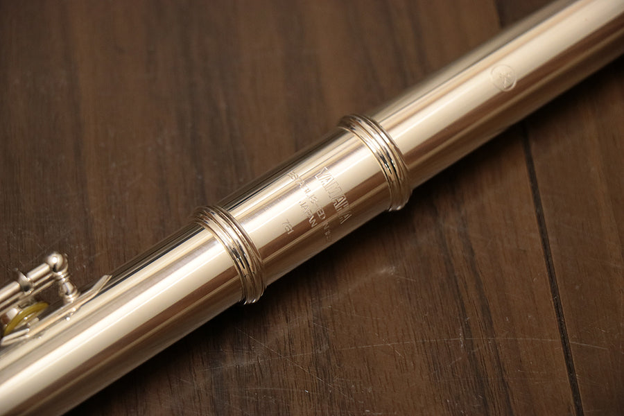 [SN 6699] USED YAMAHA / Yamaha YFL-781 All silver flute [10]