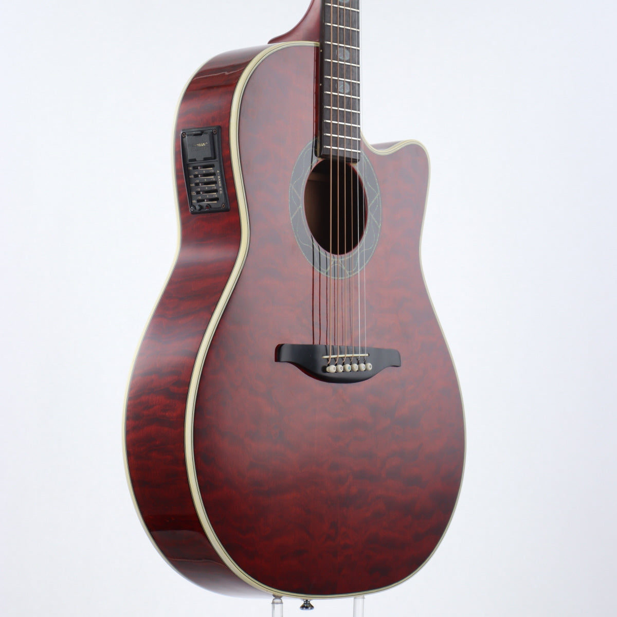 [SN 51056] USED K.Yairi K.Yairi / YD87N TR Trance Red [20]