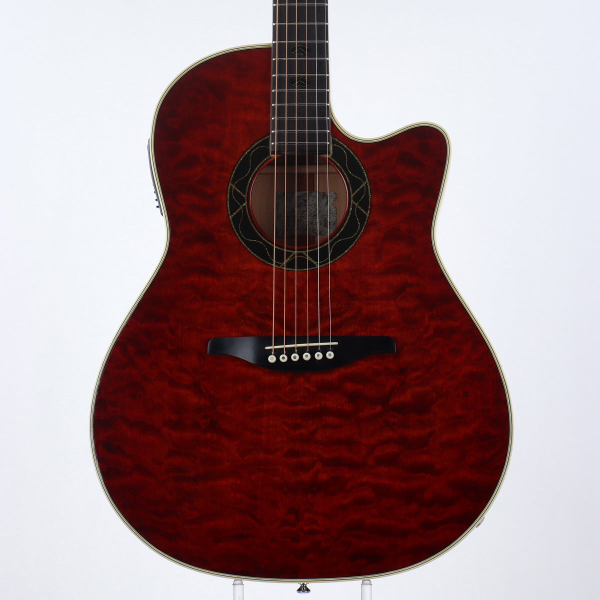 [SN 51056] USED K.Yairi K.Yairi / YD87N TR Trance Red [20]