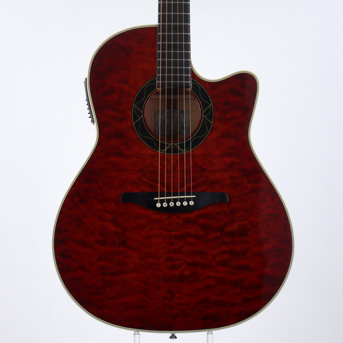 [SN 51056] USED K.Yairi K.Yairi / YD87N TR Trance Red [20]