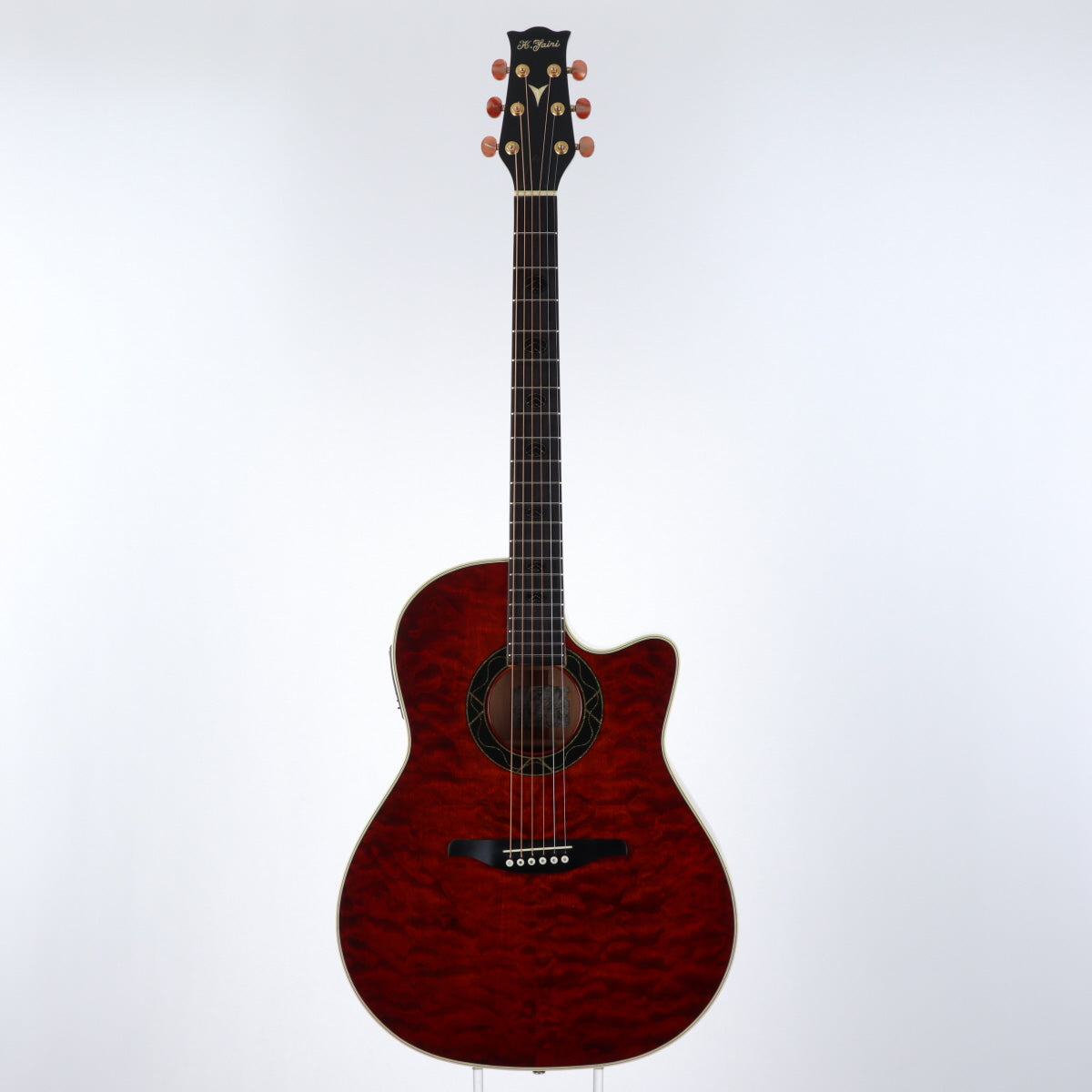 [SN 51056] USED K.Yairi K.Yairi / YD87N TR Trance Red [20]
