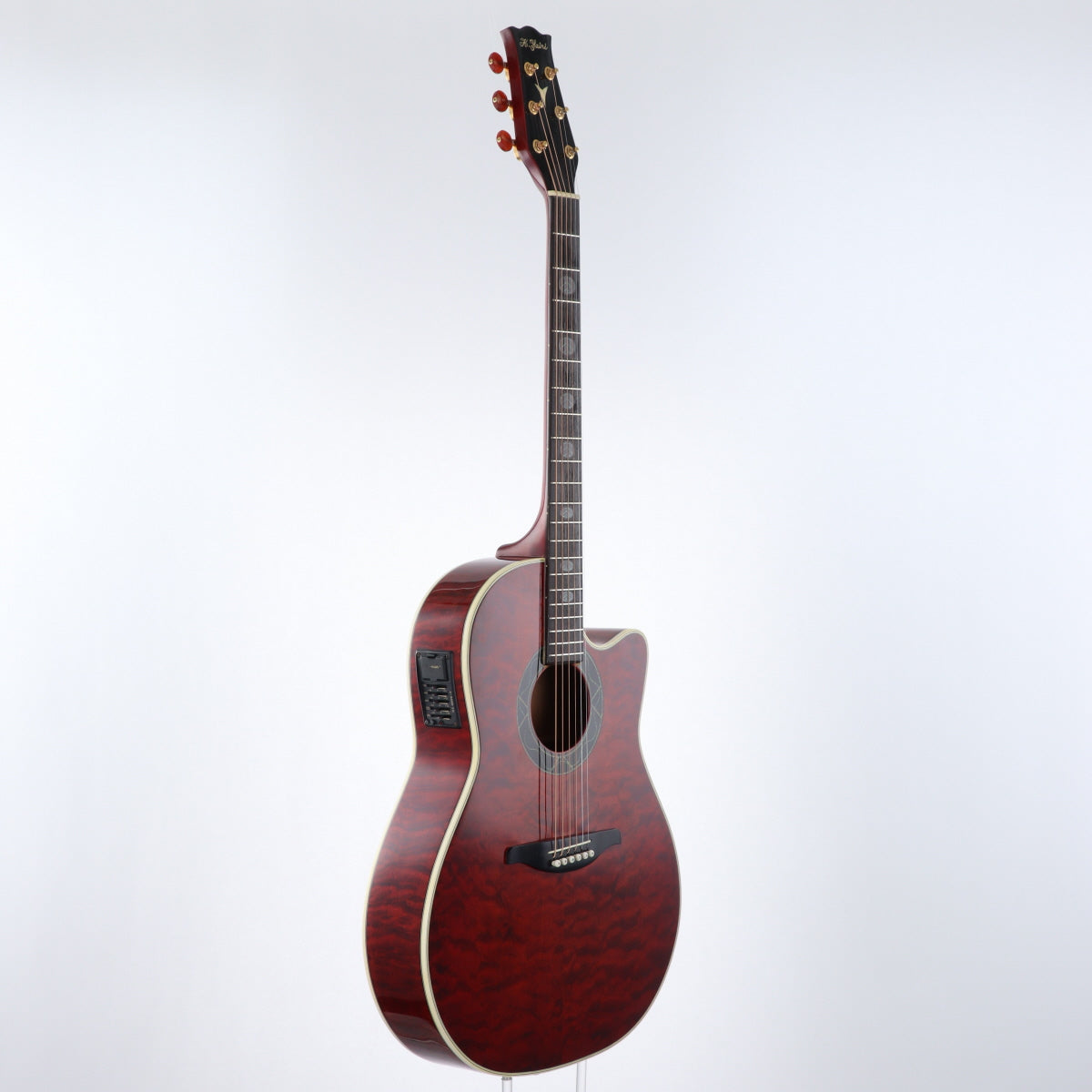 [SN 51056] USED K.Yairi K.Yairi / YD87N TR Trance Red [20]