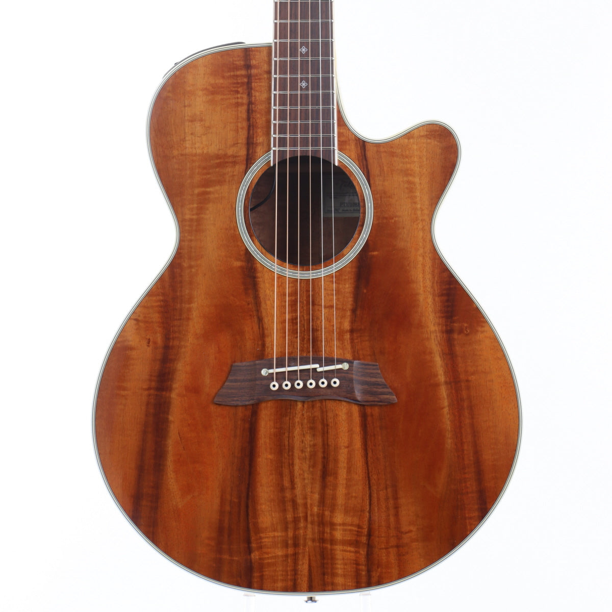 ギ*じ様 超美品 Takamine 200（？）BK 詳細不明 Wピックアップ付 USED Takamine Takamine / PTU108K N [20 – Ishibashi Music