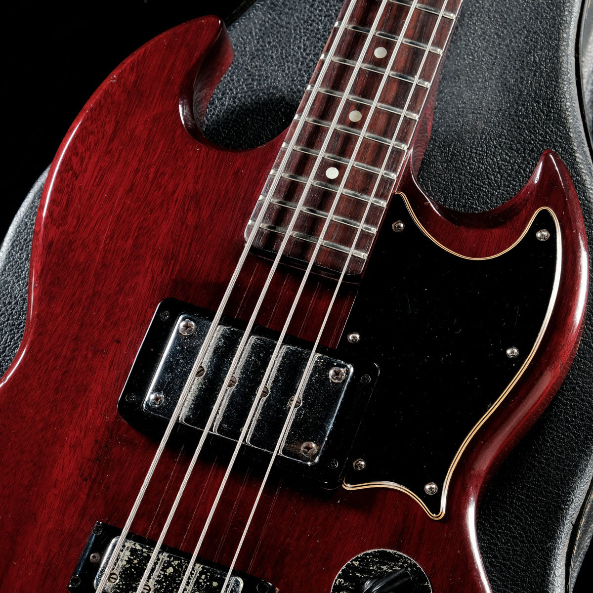 [SN 0015881] USED Gibson / 1976 EB-III Cherry [05]