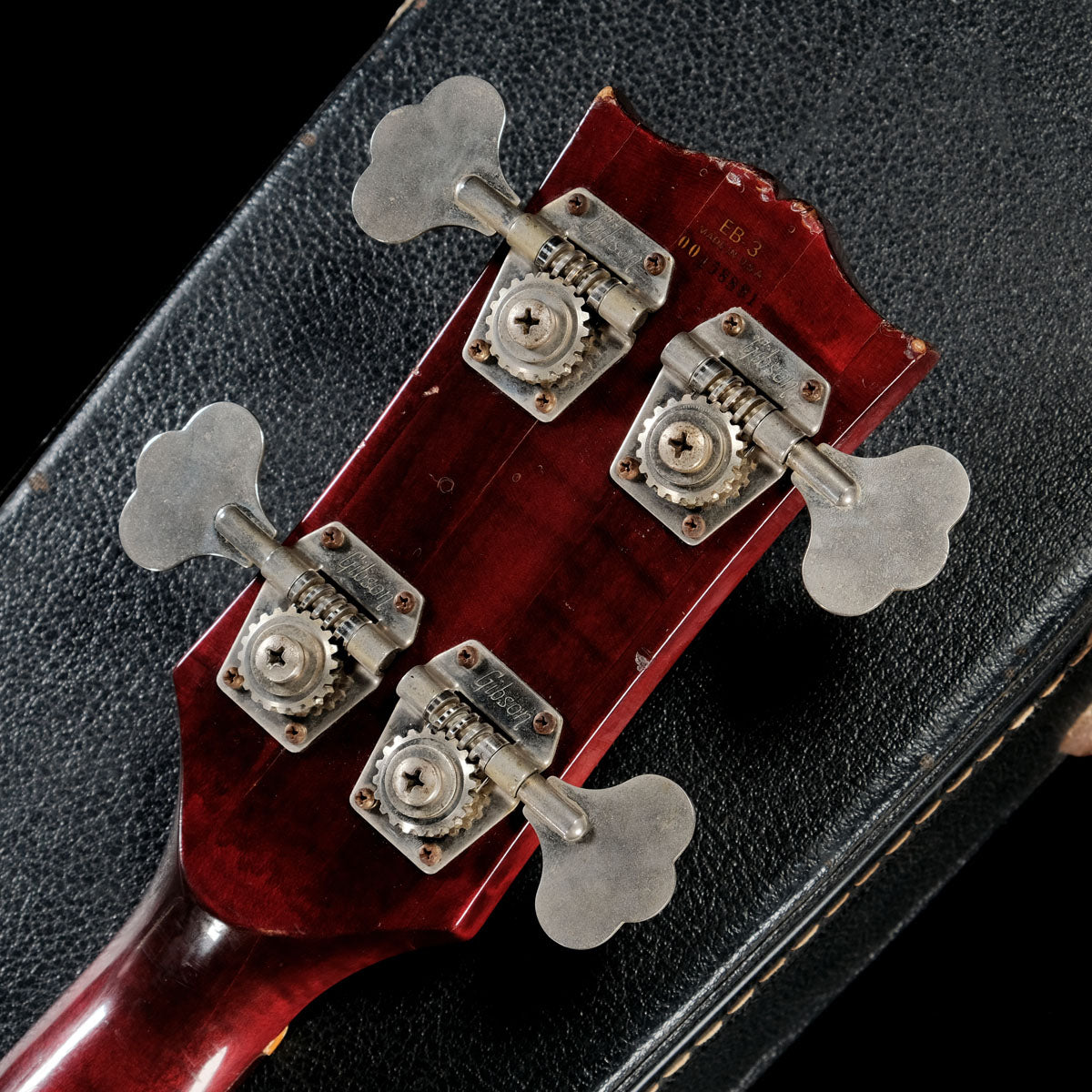 [SN 0015881] USED Gibson / 1976 EB-III Cherry [05]
