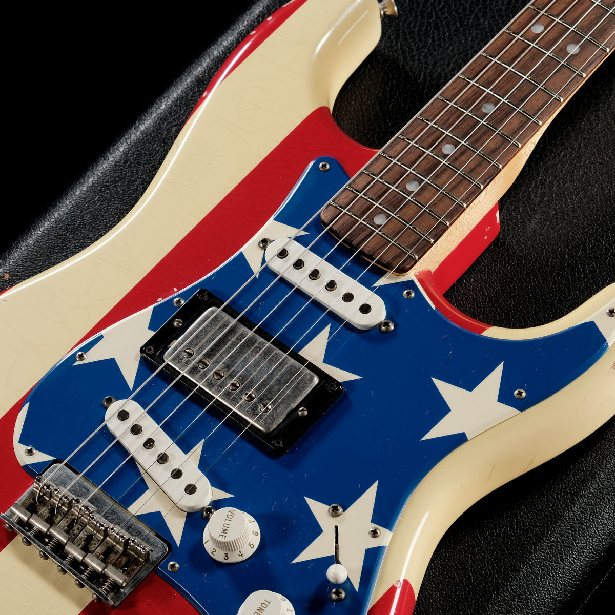 [SN MX10263724] USED Fender Mexico / Wayne Kramer Signature Stratocaster Stars and Stripes 2011 [05]