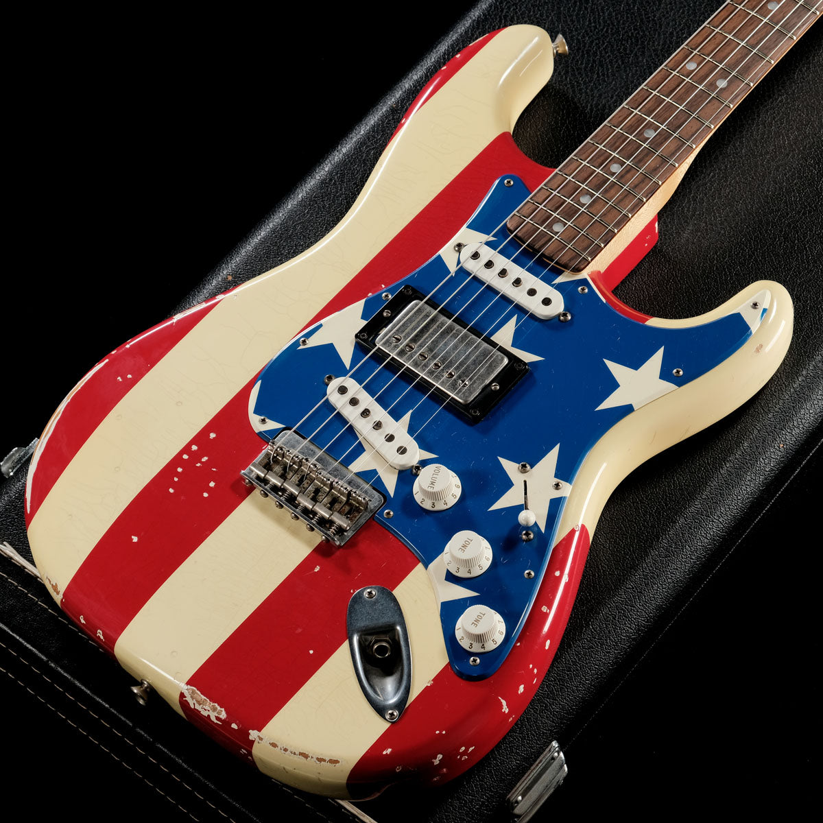 [SN MX10263724] USED Fender Mexico / Wayne Kramer Signature Stratocaster Stars and Stripes 2011 [05]