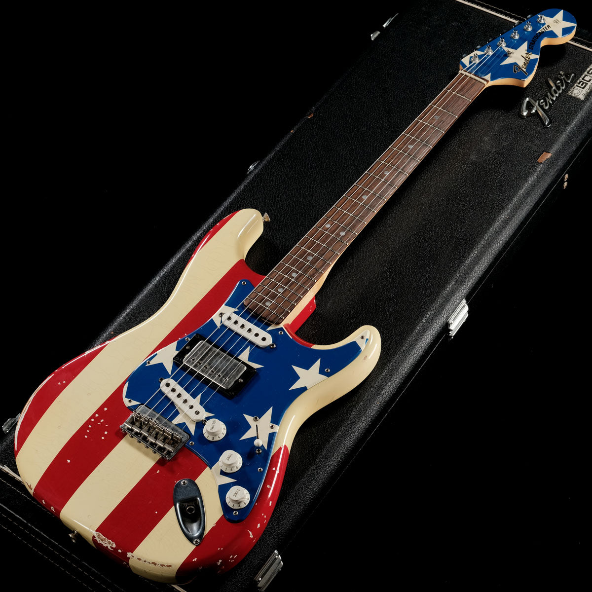 [SN MX10263724] USED Fender Mexico / Wayne Kramer Signature Stratocaster Stars and Stripes 2011 [05]