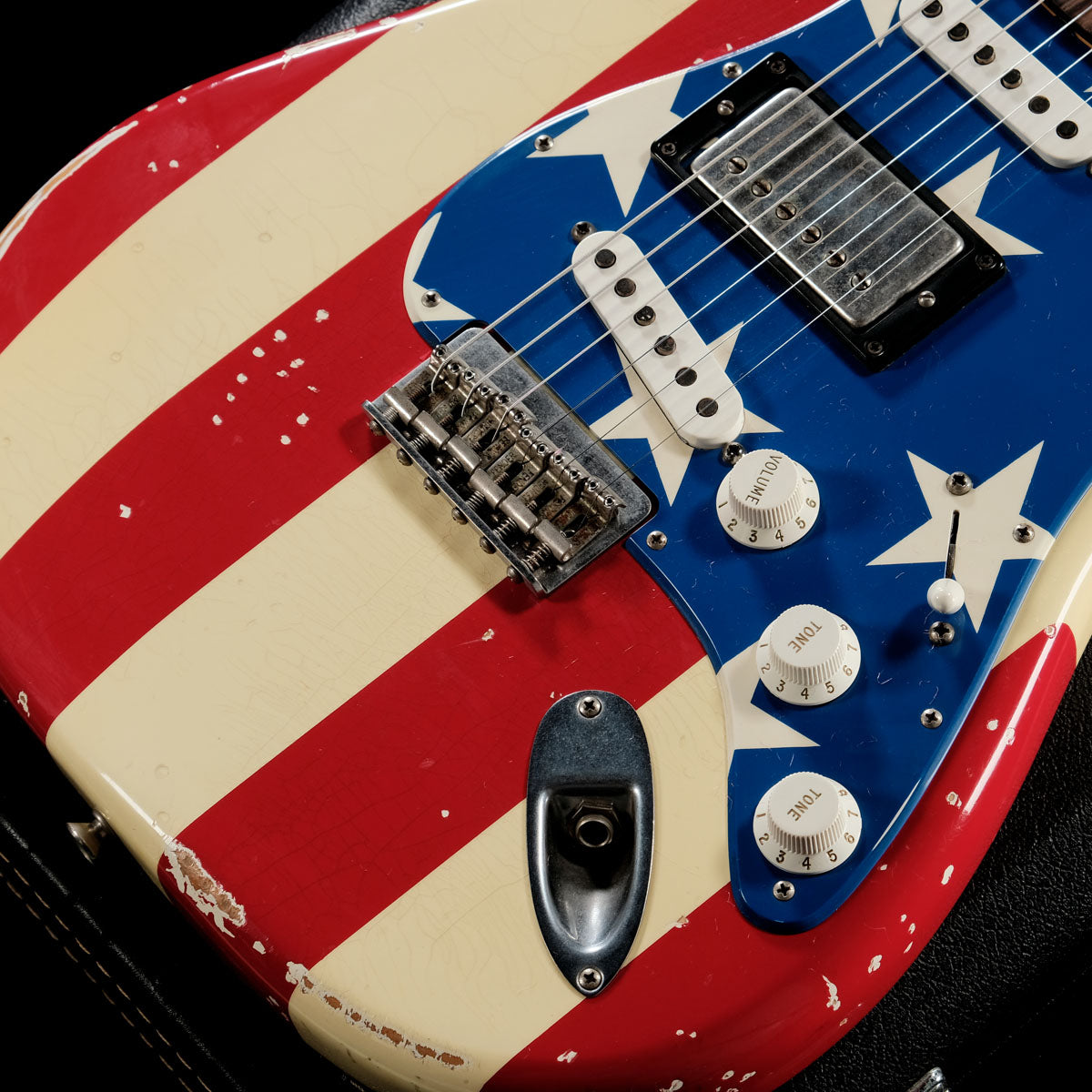 [SN MX10263724] USED Fender Mexico / Wayne Kramer Signature Stratocaster Stars and Stripes 2011 [05]