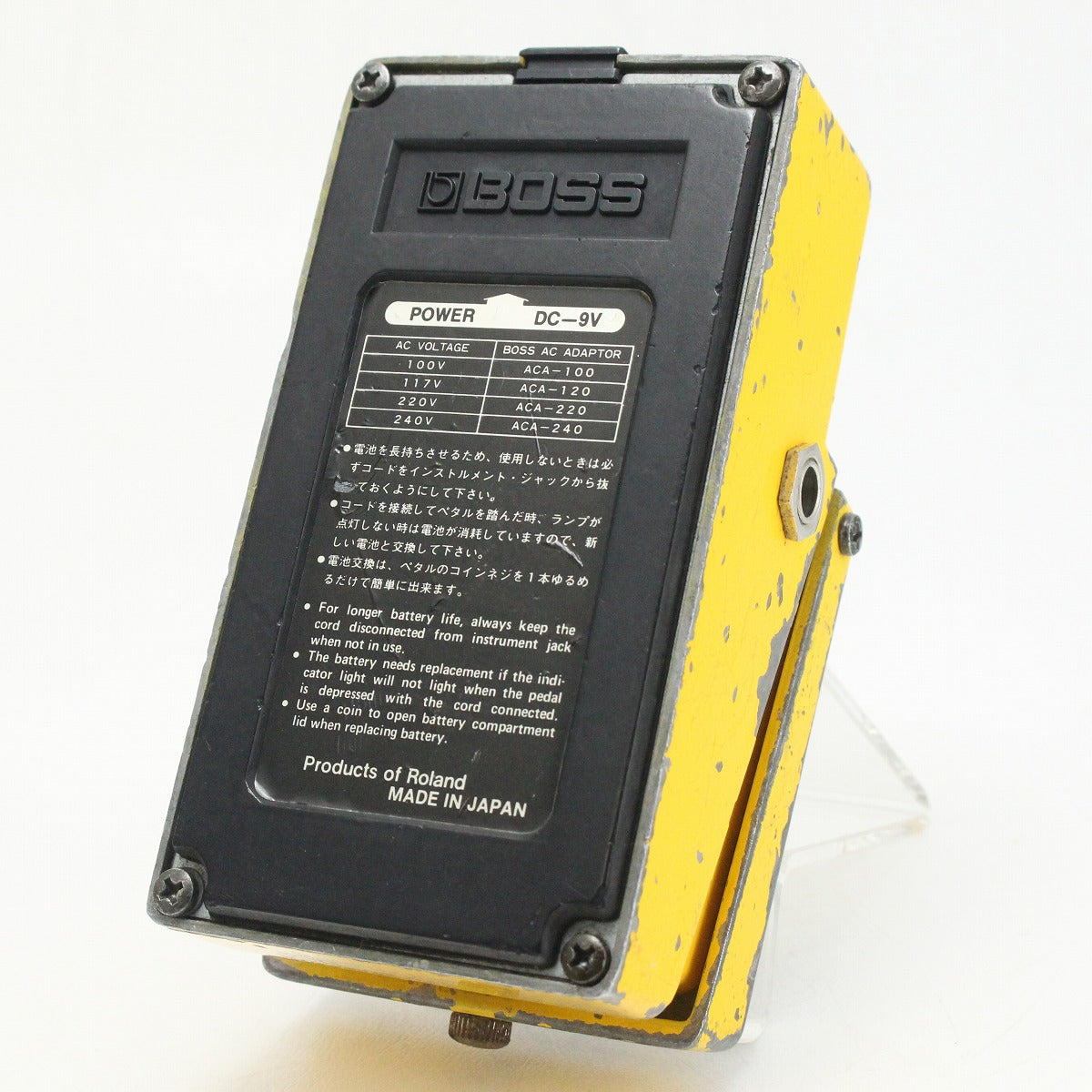 [SN 8100] USED BOSS / OD-1 JRC4558D [03]