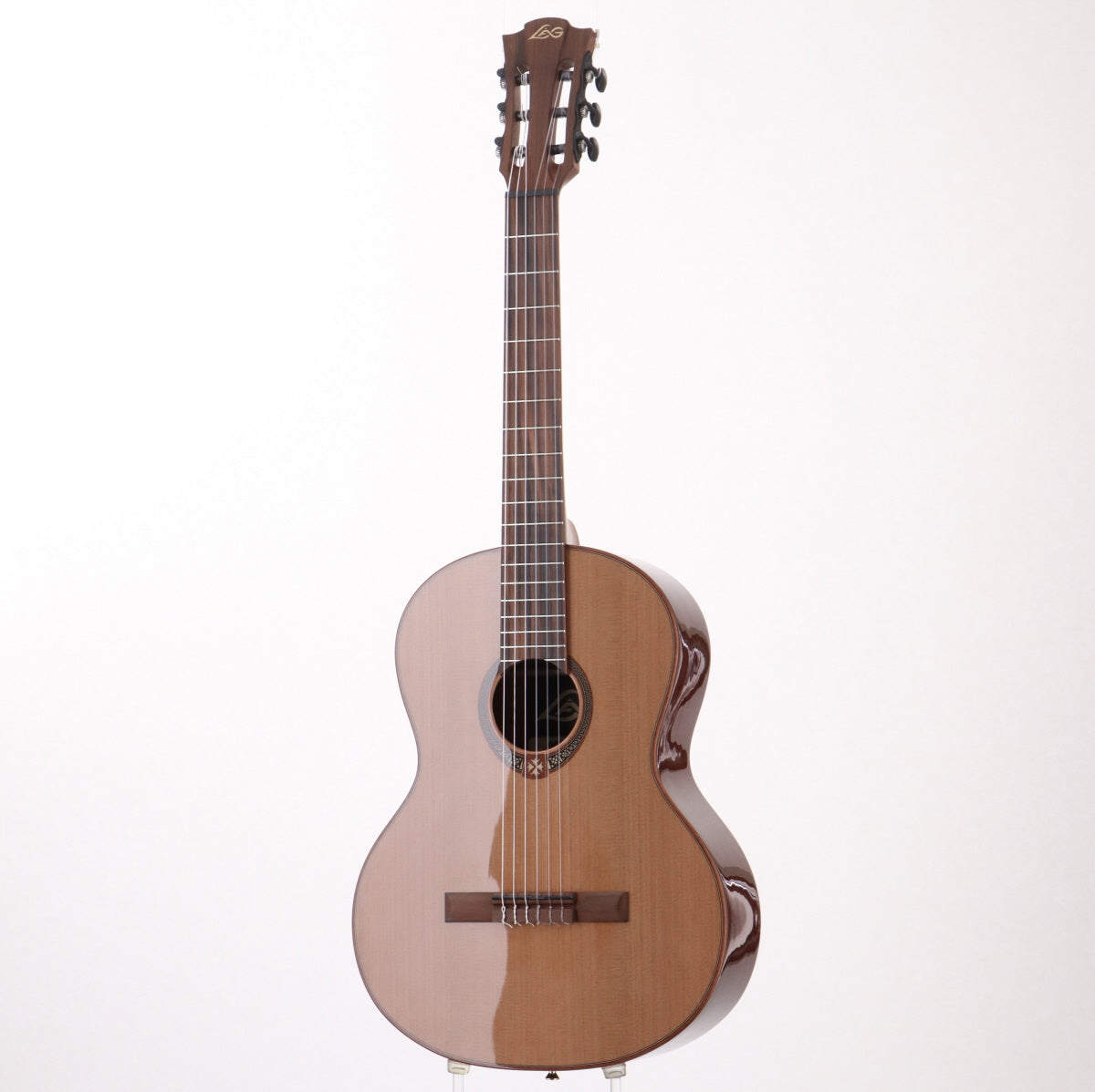 [SN 2206LT20445] USED LAG Guitars / OC118 Occitania 4/4 650mm Cedar Sugilag Guitars [08]