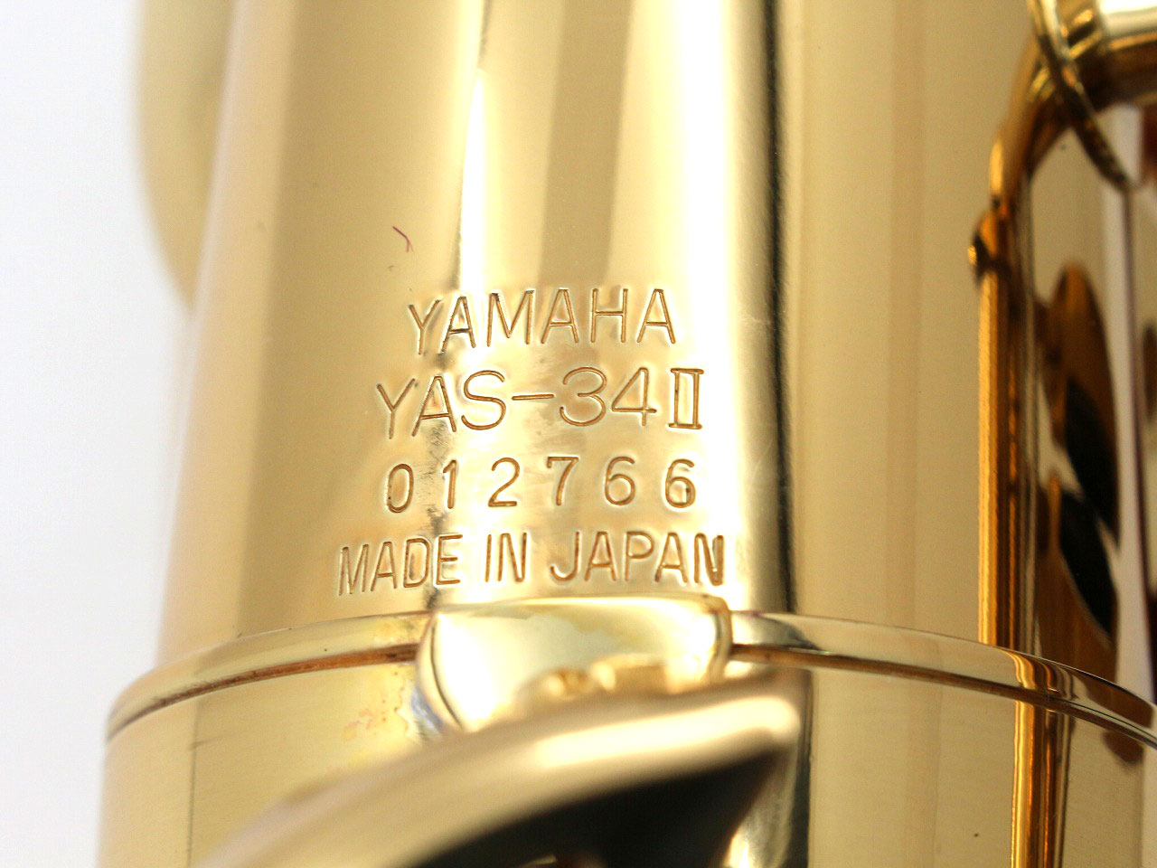 [SN 012766] USED YAMAHA / Alto sax YAS-34II, all tampos replaced [09]